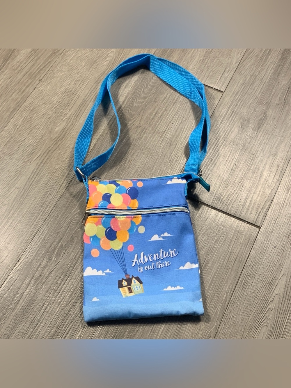 Disney Pixar Loungefly Up Adventure Is Out There Crossbody Nylon Bag